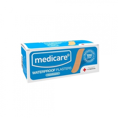 Medicare Waterproof Plasters 100pk